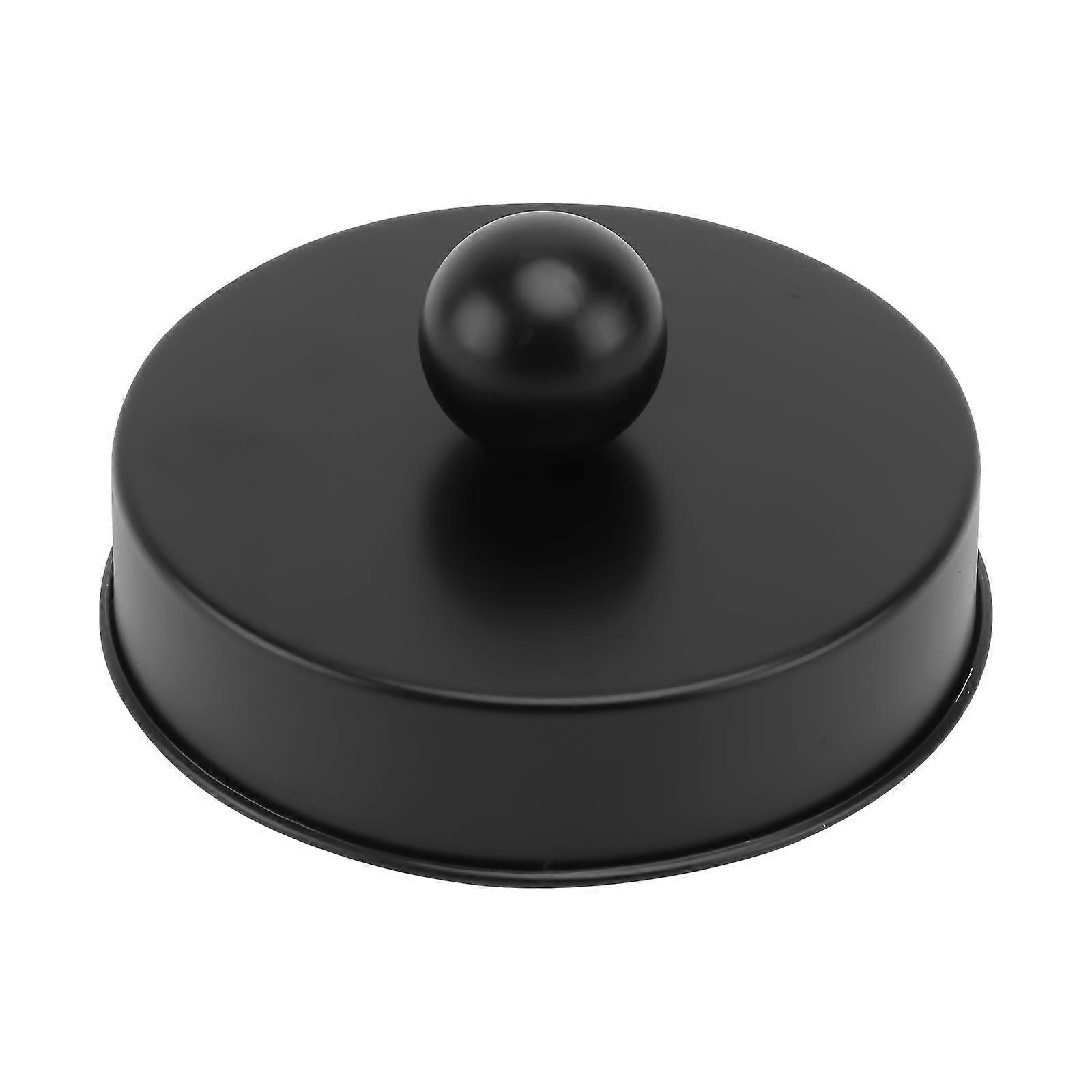 Replacement Jar Cover Mason Jar Sealed Lid for Bottle 2Pcs Black