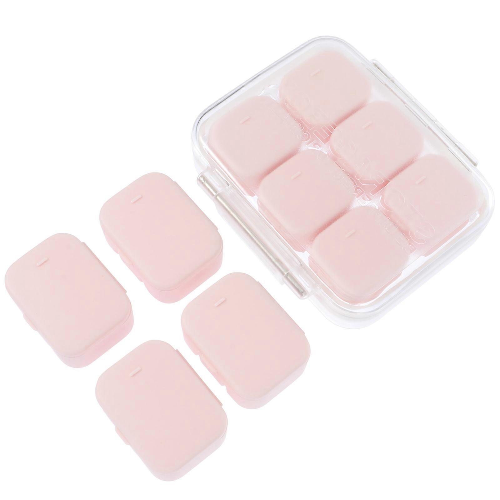 Pill Container Waterproof Case for Storage Use 2Pcs Portable Weekly Box