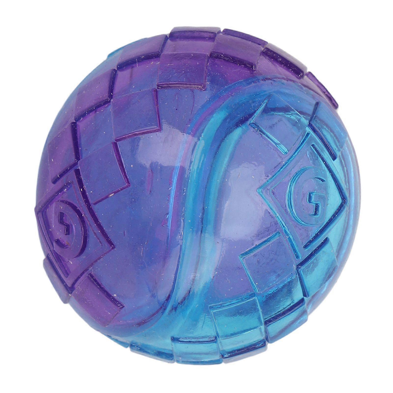 Squeaky Dog Ball Decompressing Bite Resistant Puppy Teething Chew Ball for Pet Supplies
