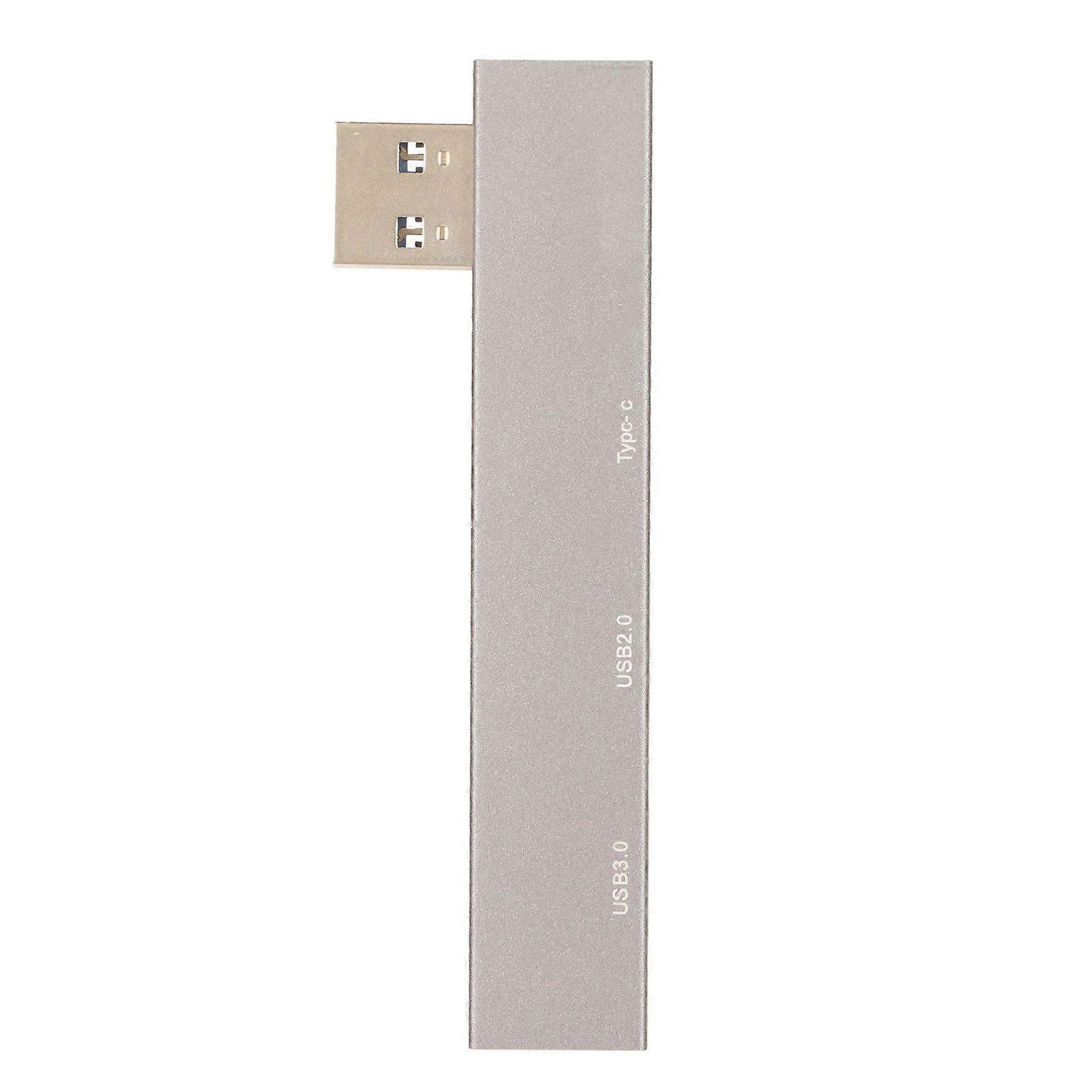 3 in 1 Docking Station 5Gbps High Speed USB3.0 to USB3.0 USB2.0 Type C Mini Docking Station