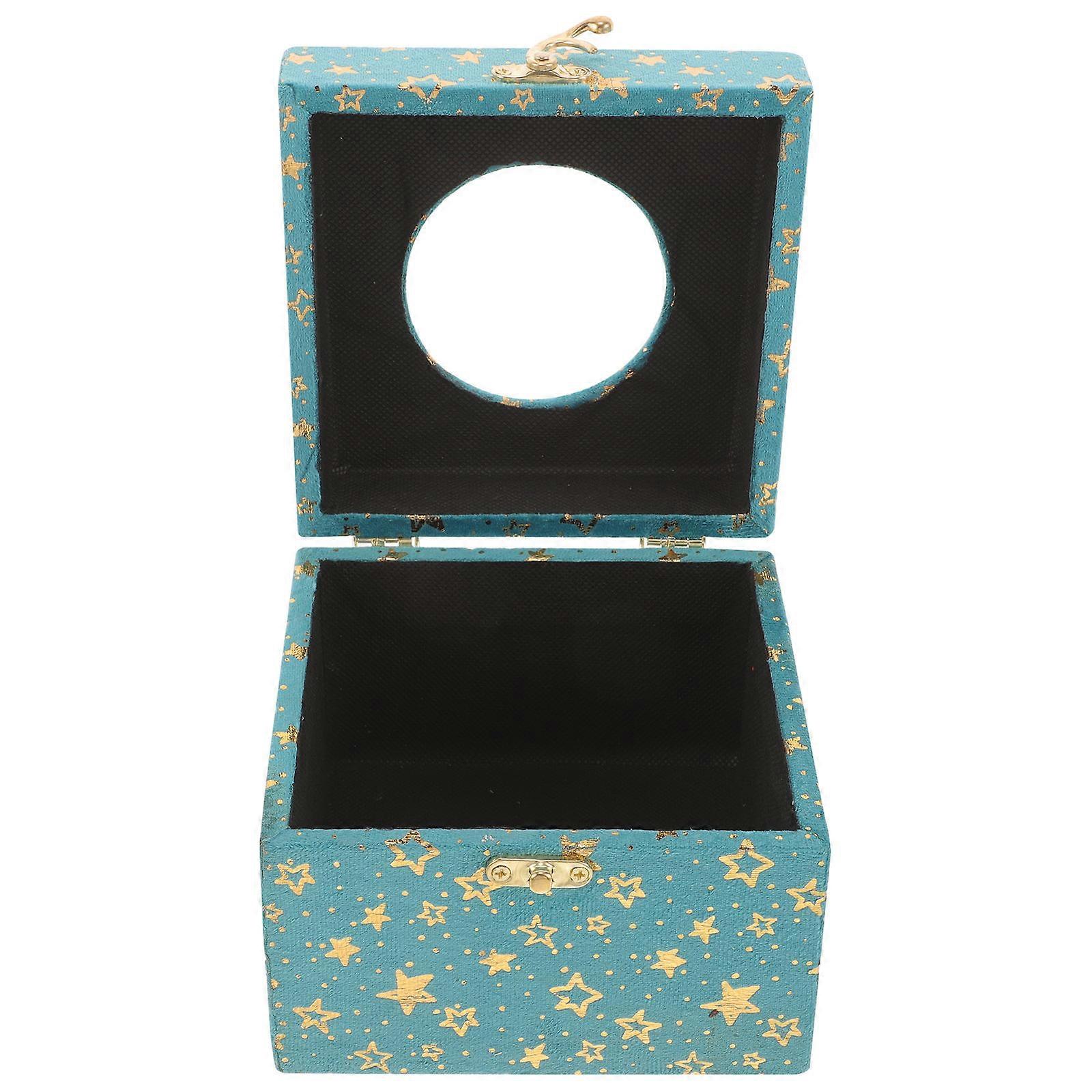 Wooden Tissue Box Holder for Storage Use with 4Pcs Covers