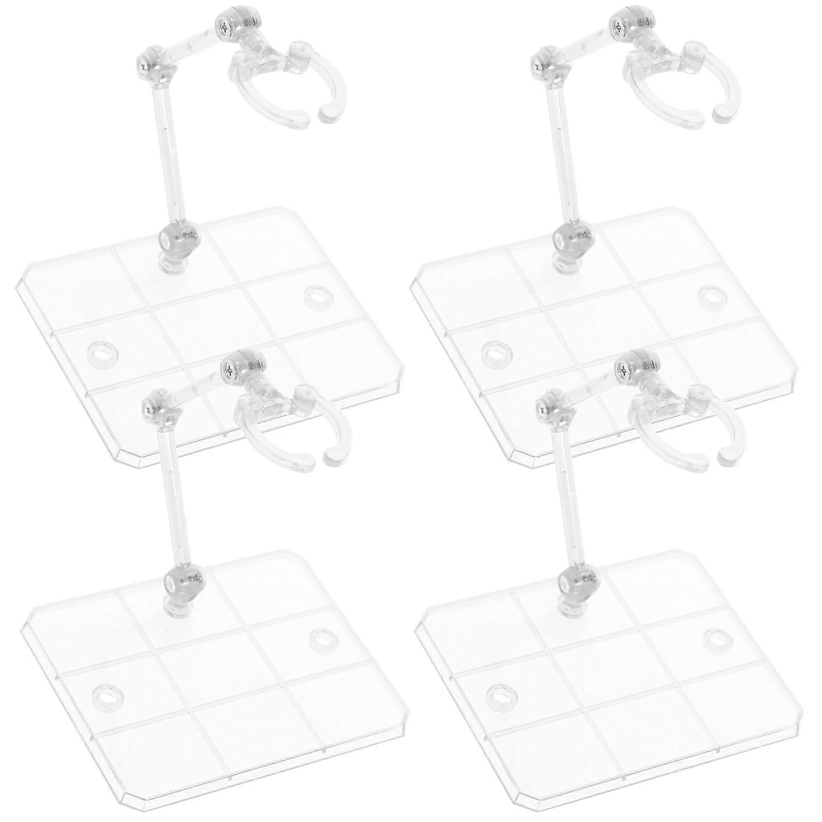 Action Figure Display Holder Adjustable Plastic Stand for Model Support 20Pcs