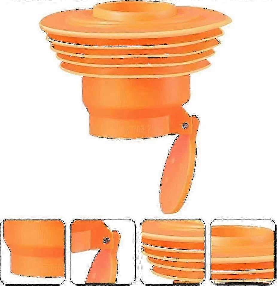 Silicone Anti-odeur Refoulement Piège Drain Piège Égout Pipe Scellant pour Machine à laver à la maison (75mm)