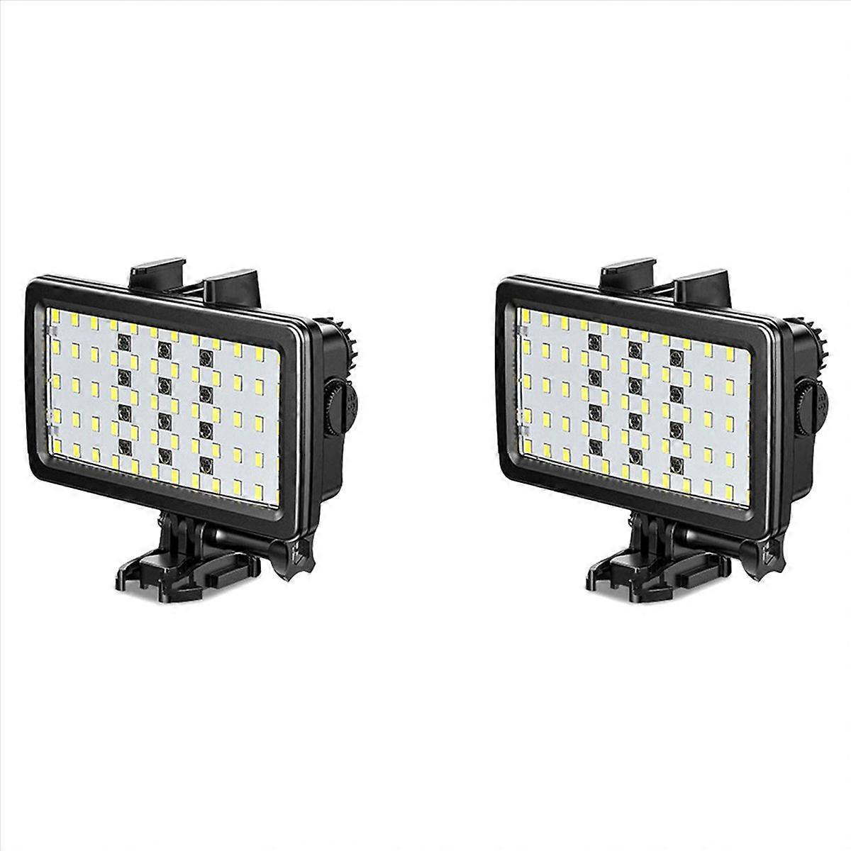 4X LED Photographic Lighting for SLR Camera 40M Waterproof Diving LED Night Light Diving Lamp for