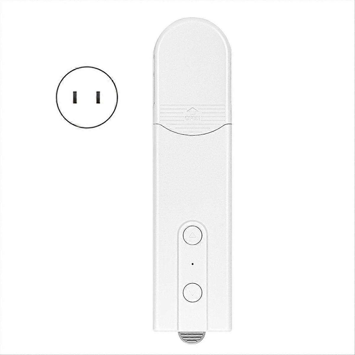 Tuya WiFi Solar Smart Shade Roller Blinds Motor Driver Electric Curtains Solar-Charging APP Control US Plug