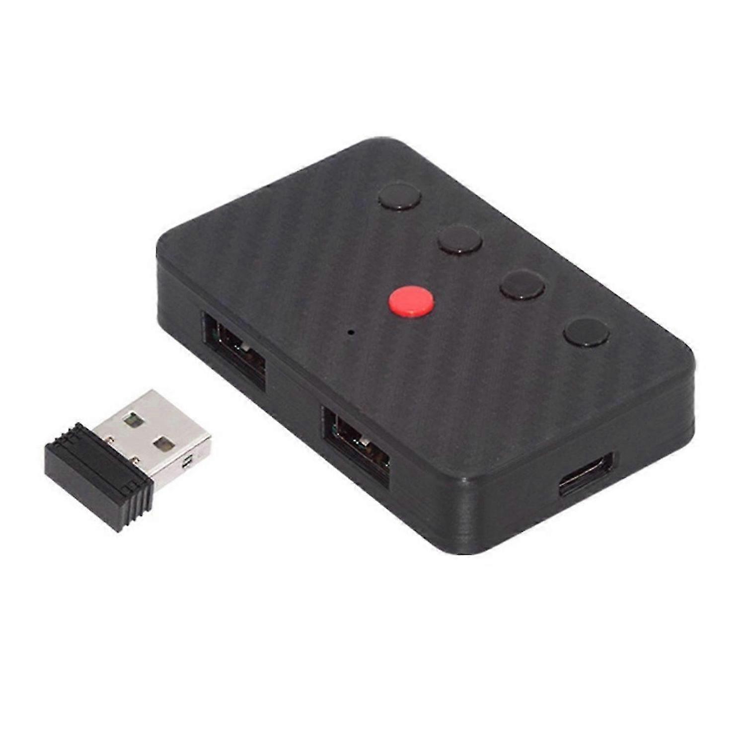 USB Keyboard and Mouse Bluetooth 5.3 Adapter USB Wired Keyboard Mouse to Wireless Bluetooth Converter