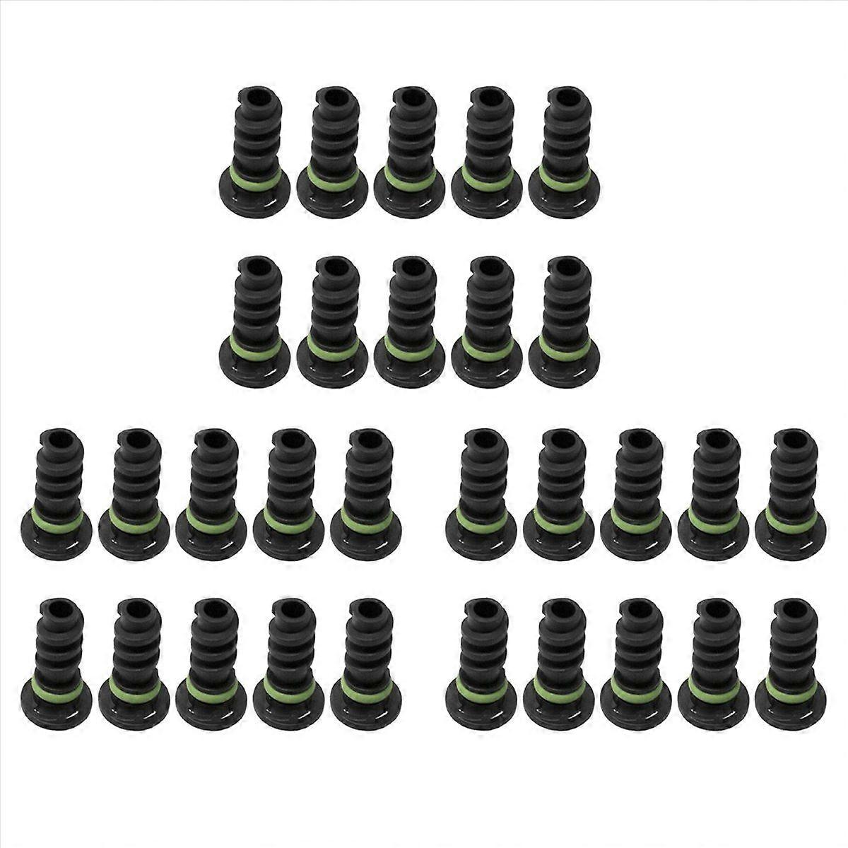 Engine Oil Pan Drain Screw Plug Plastic (Green Apron) 10PCS