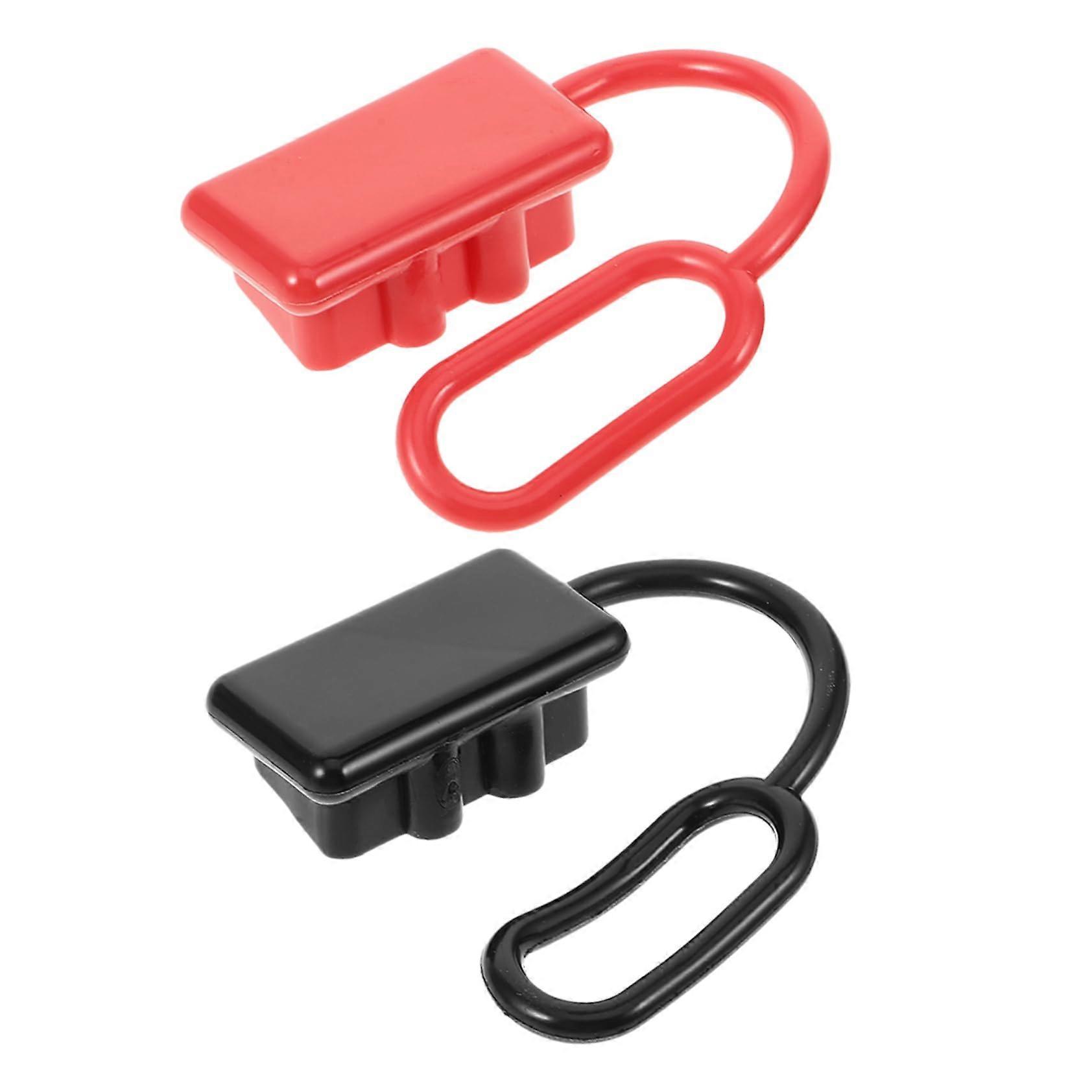 DC Power Connector Covers 2 Pcs Cable Protectors for Wires and Connector Blocks Dust Caps
