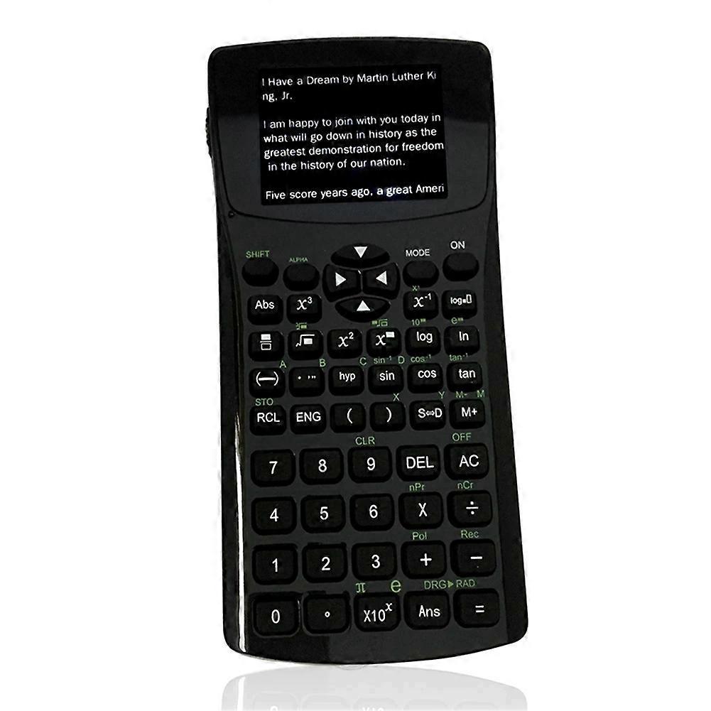 Txt Magic Calculator 4GB Memory Music Video Photo E-Book with Emergency Button Multifunctional Text Reading Calculator