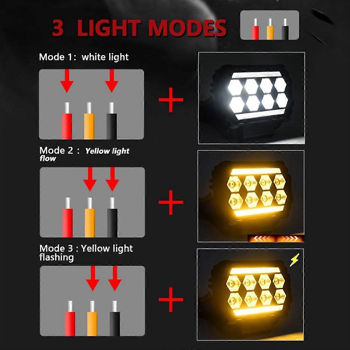 4.5 Inch LED Work Light DRL Daytime Running Light Spotlights