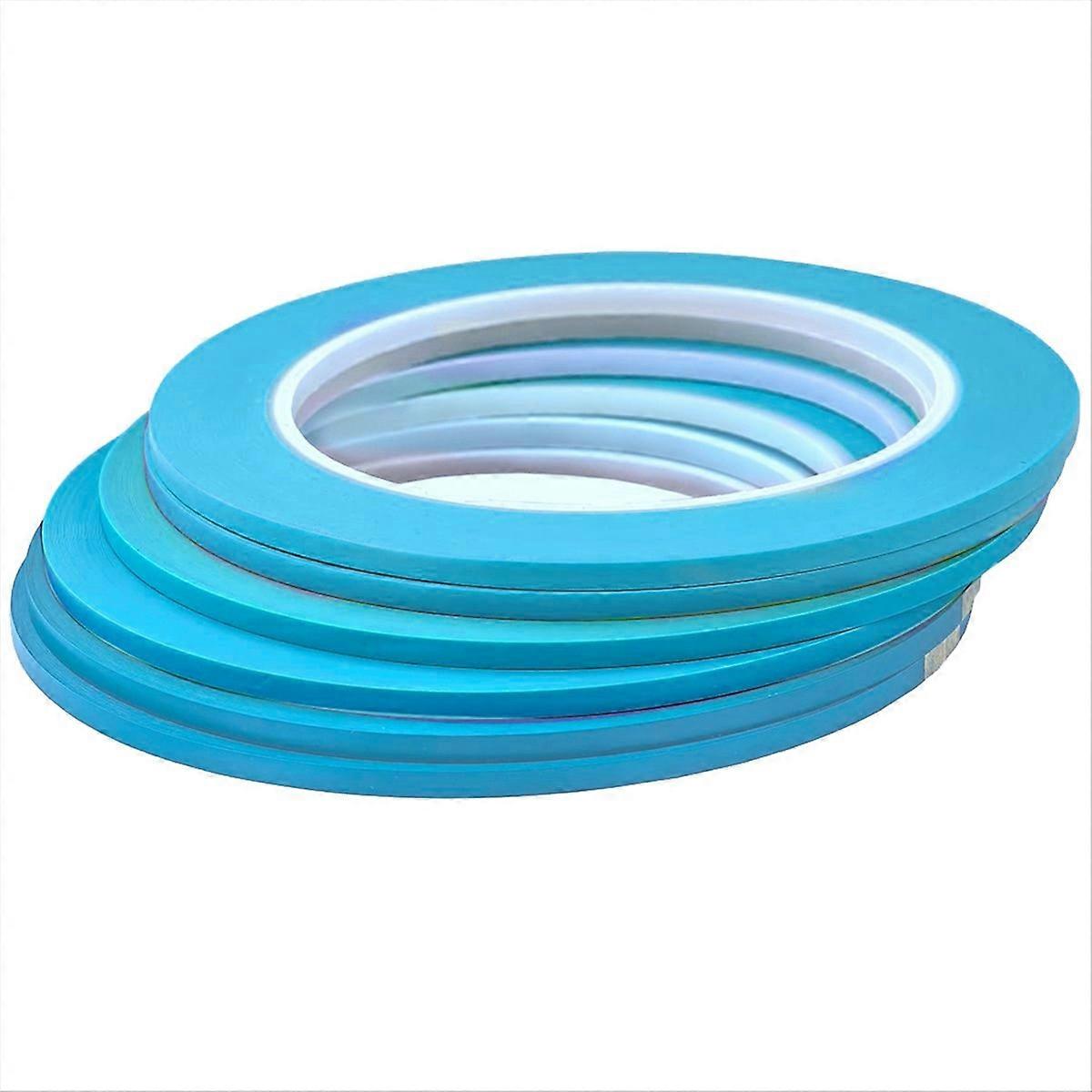 6 Rolls Fine Line Tape High-Temp Viny Fineline Masking Tape