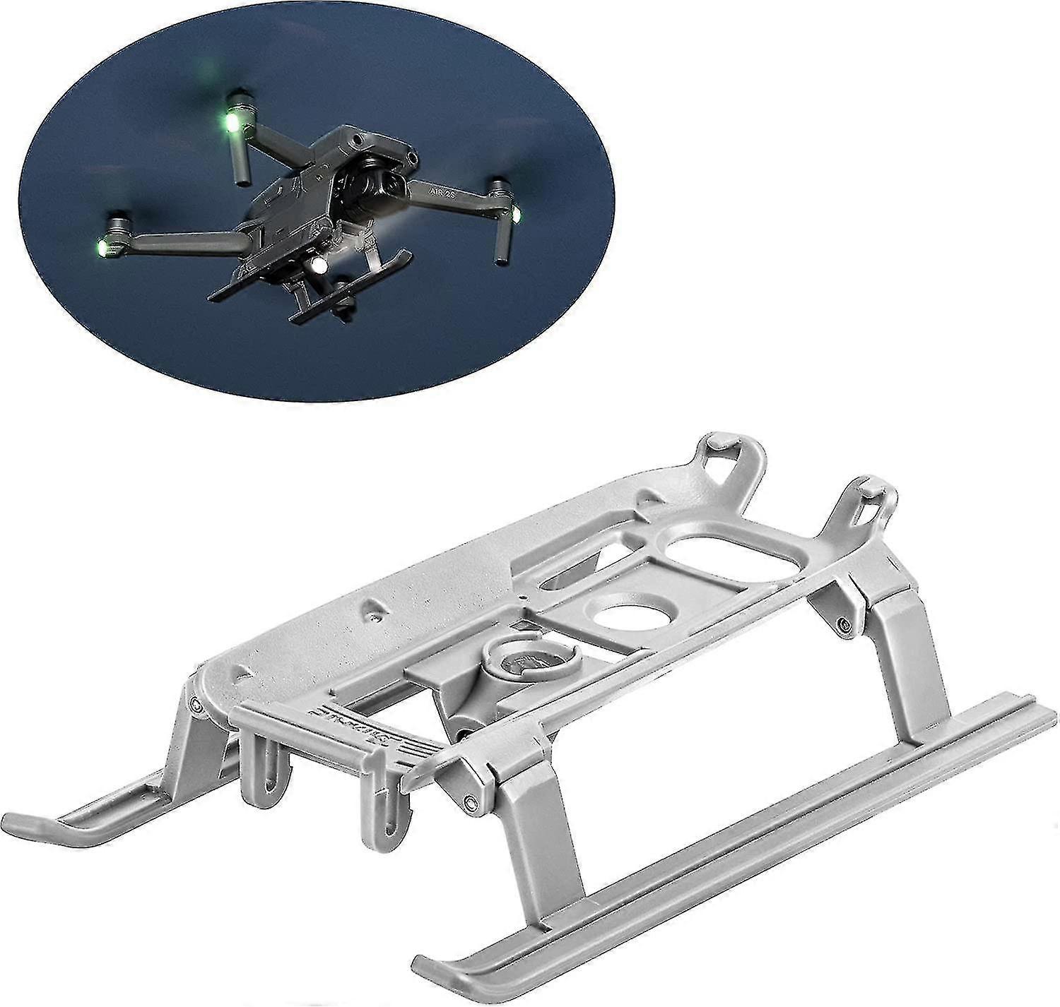 Quick Release Extension Landing Gear for DJI Mavic Air 2 & Air 2S Accessories - Auxiliary Bottom Light Guide Column