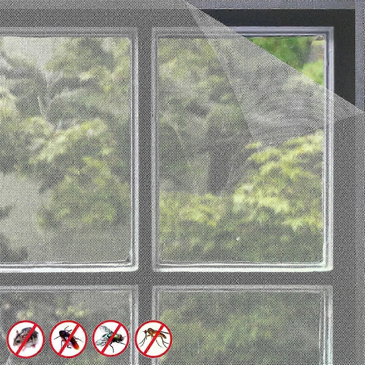 Nylon Self-adhesive Anti Mosquito Window Net Indoor Insect Fly cockroach Window Screen Mosquito nets for window Home Protector