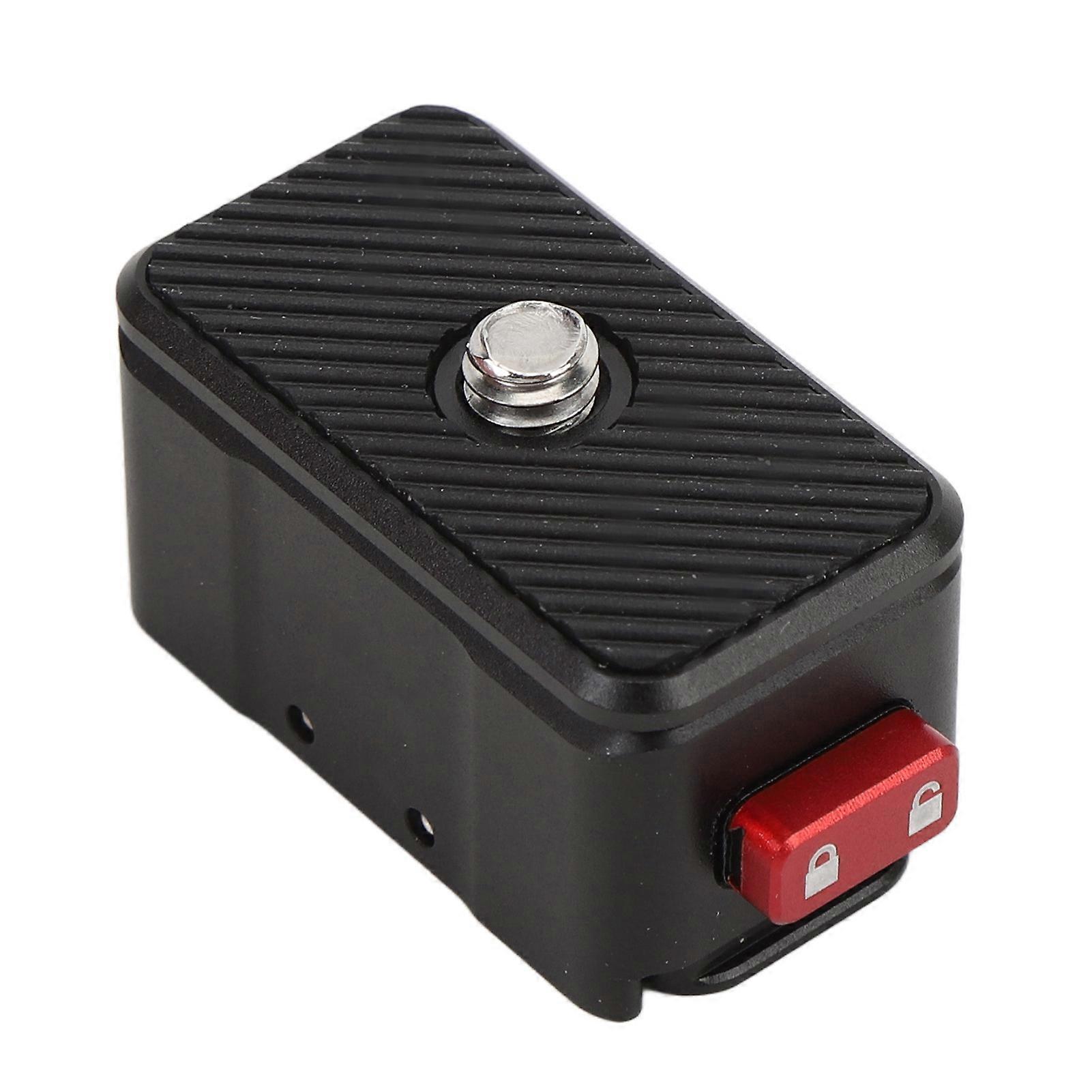 Camera Quick Release Tripod Mount 1/4in Interface Universal Camera QR Plate Adapter for Stabilizer Tripod Action Camera 