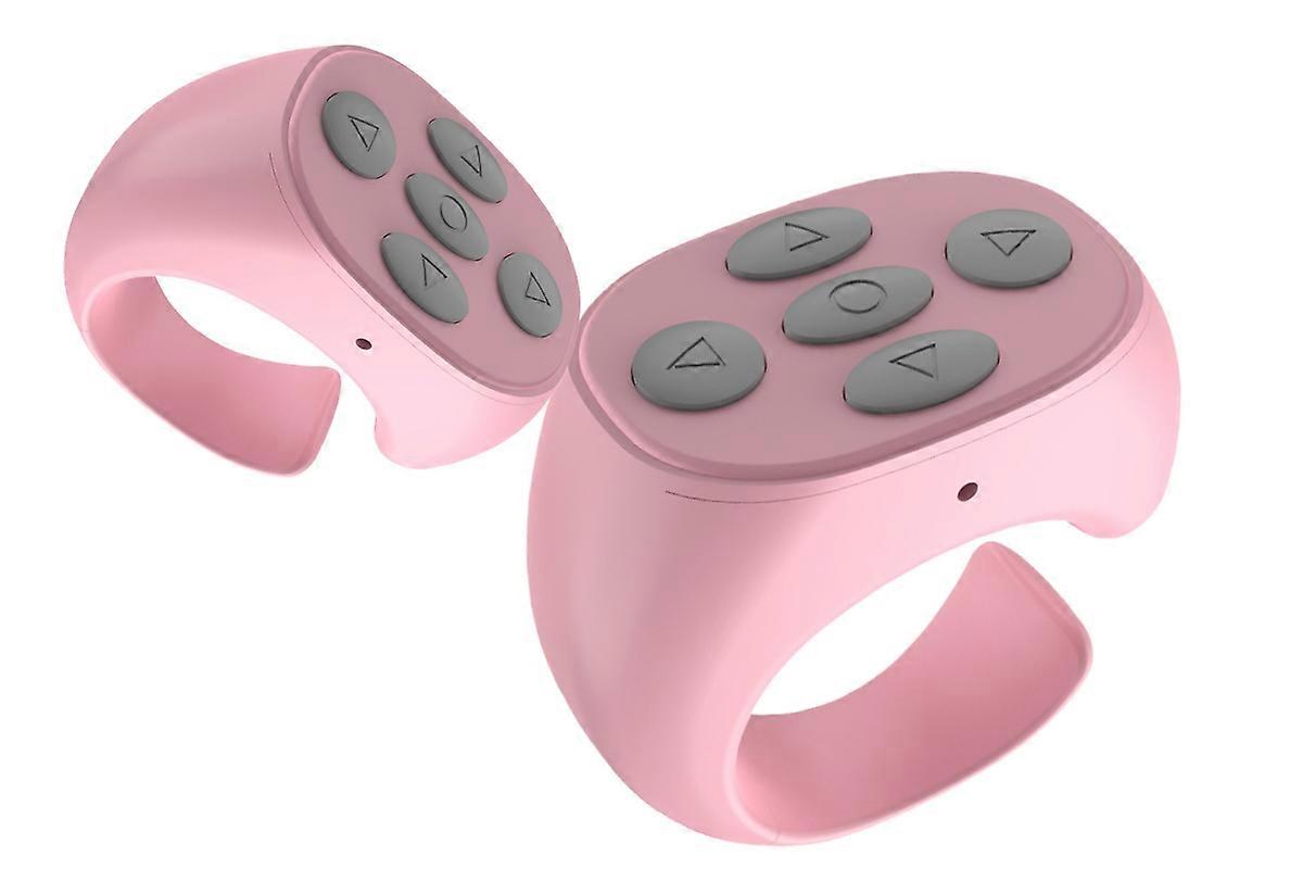 Fingertip Bluetooth Ring Remote Control for TikTok Page Turner Camera Shutter