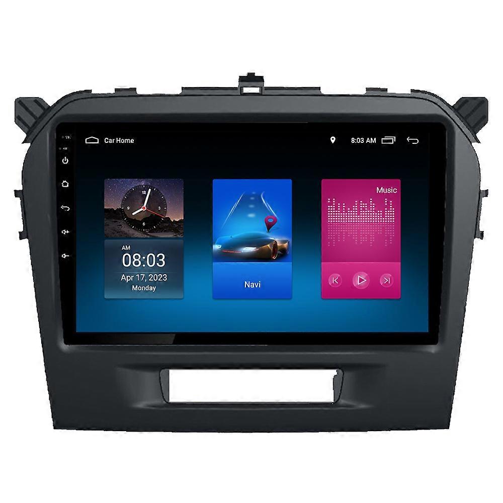 RoverOne Car Stereo Radio Bluetooth CarPlay Android Auto GPS Sat Nav Touch Screen for Suzuki Vitara 4 2014 - 2018