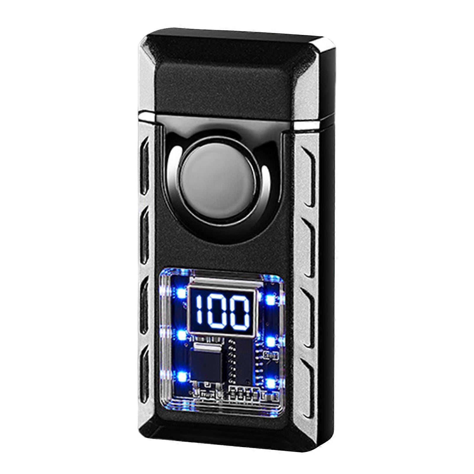 Double Fire Windproof Lighter Multipurpose Portable Metal Lighter cfor Men Male