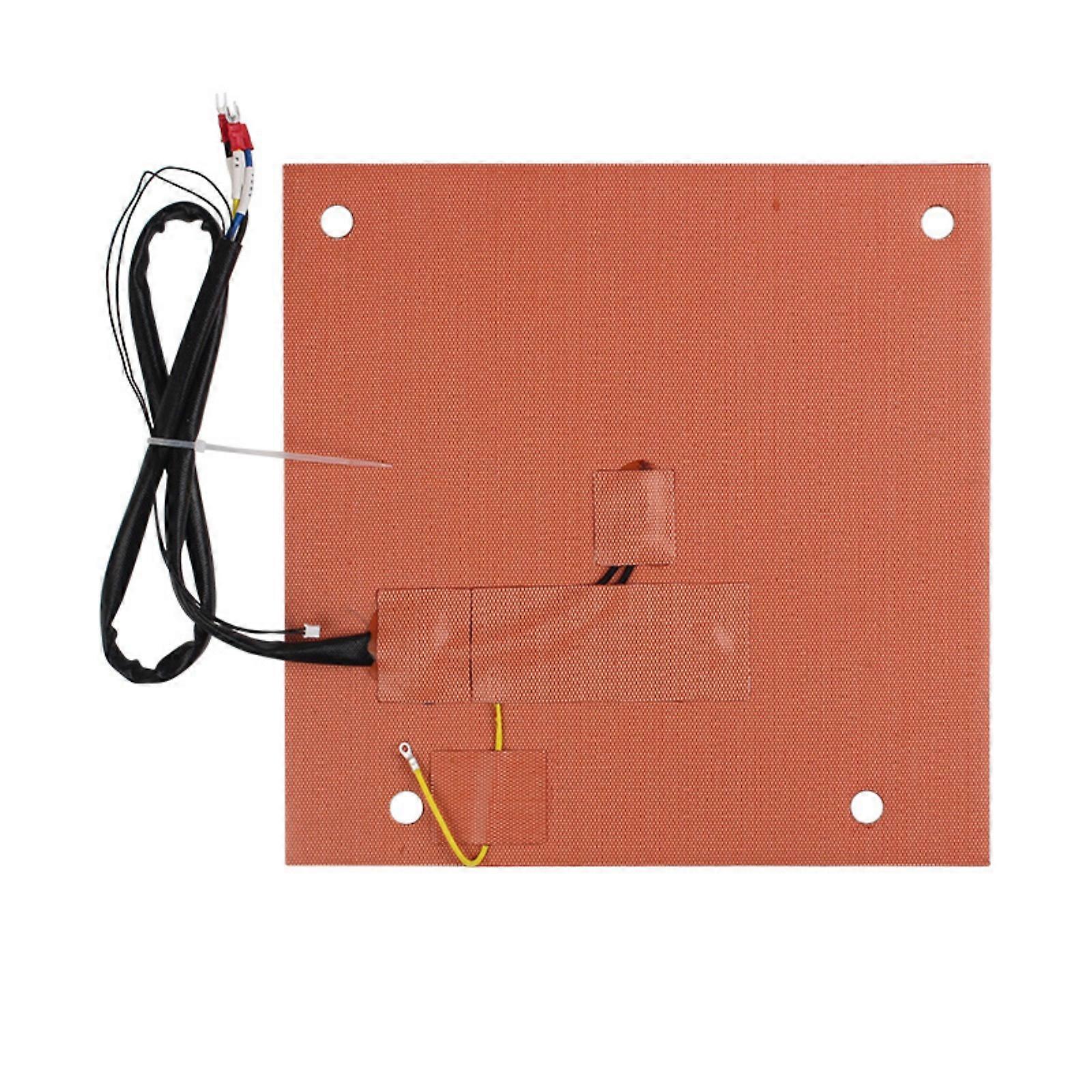 Efficient Nylon Heating Panel Heated Bed Fast Heating Quick And Painless Installation For 3D Printing Platform Multicolor