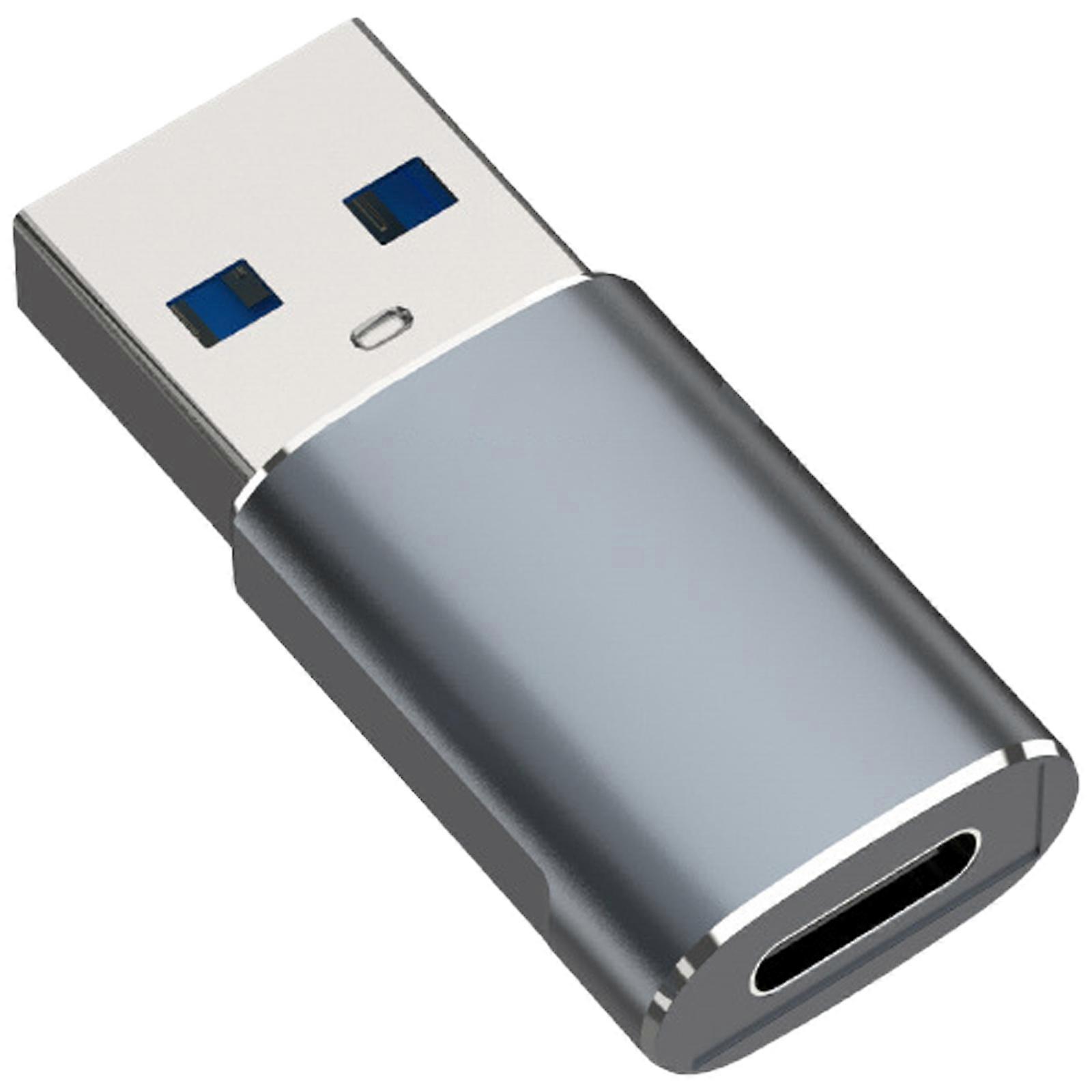 Adaptér typu C na USB 3.0 s nabíjecími konektory typu C pro bezproblémové připojení k diskům a klávesnicím, vícebarevný