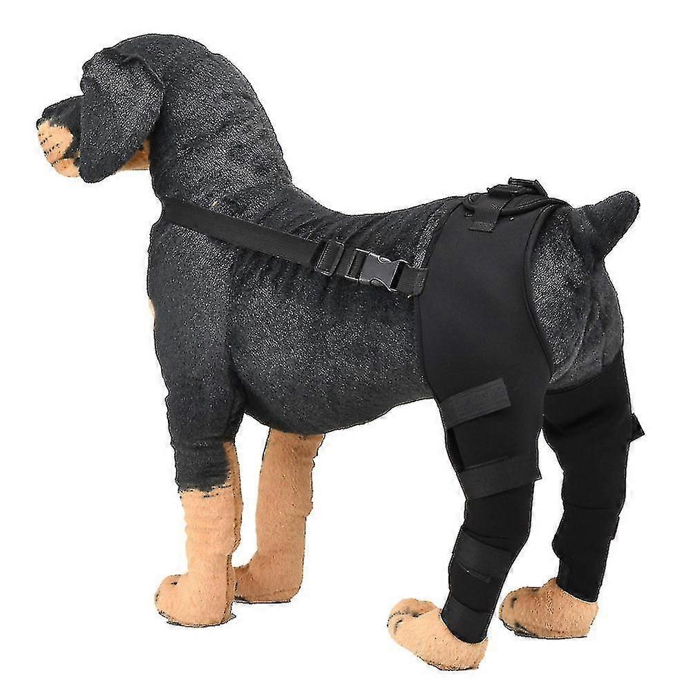 犬用肘ブレースプロテクターパッドペット犬後肢プロテクター調整可能犬膝ブレース脚サポート高品質