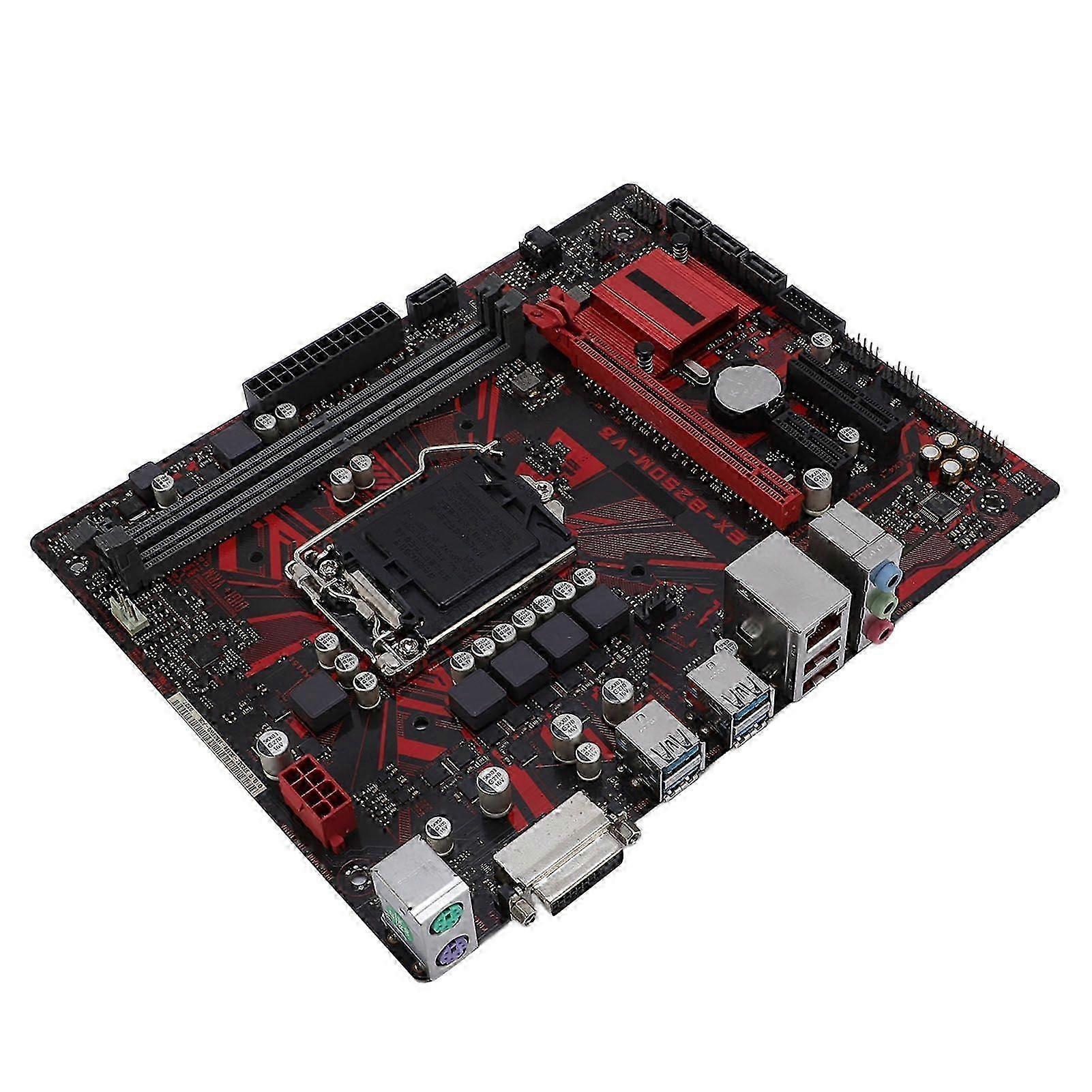 B250M-V3 Desktop Motherboard M ATX 2 DDR4 DIMM Slot for LGA 1151 7th 6th Gen for Core I7 I5 I3 14nm CPU Processor Support 2 Channel DDR4 2400MHz PCI E