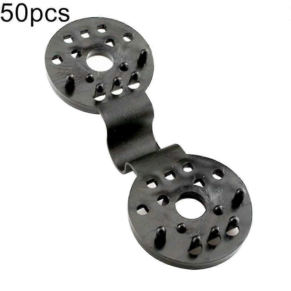 50pcs温室シェーディングネットフェンスガーデンプラントサンシェードメッシュクリップ固定ボタンQinhai cy