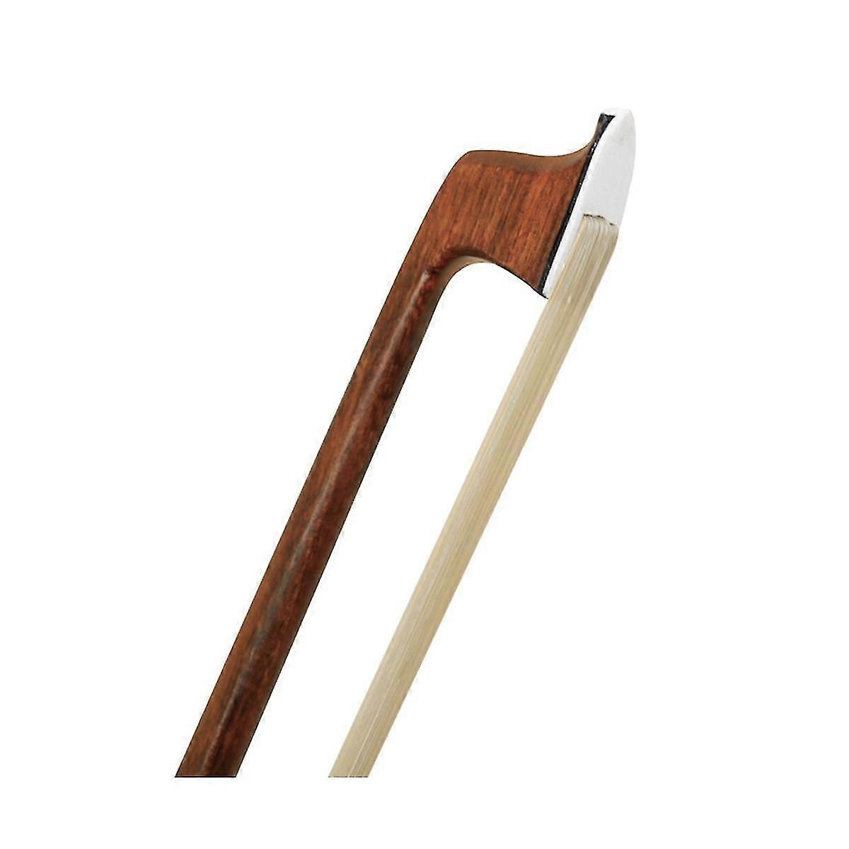 Qa-19 Smyczek skrzypcowy 4/4 Brazylijski Mahoń Czysty skrzyp polny Color Line Srebrny jedwabny kożuch Torba ręczna B