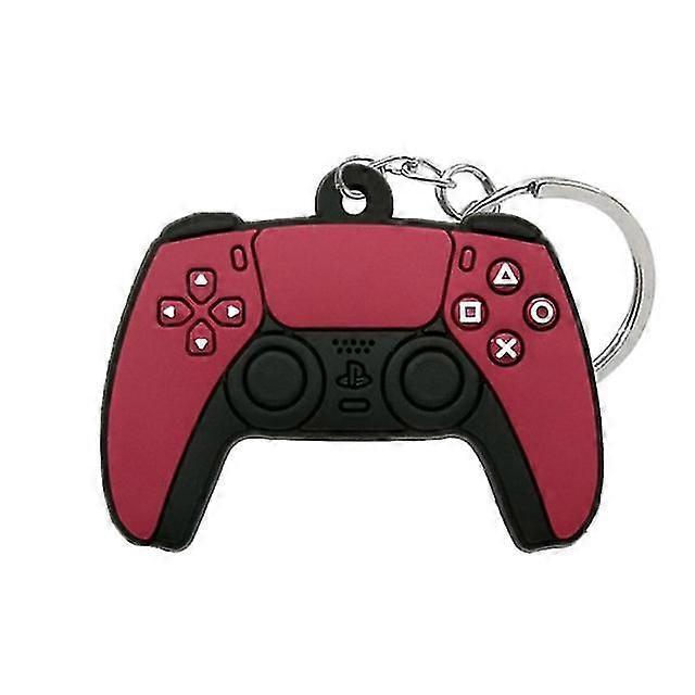 Machine de jeu Porte-clés et porte-clés Mignon Gamepad Pvc Joystick Key Chain Bag Car Hanging Ornaments #093