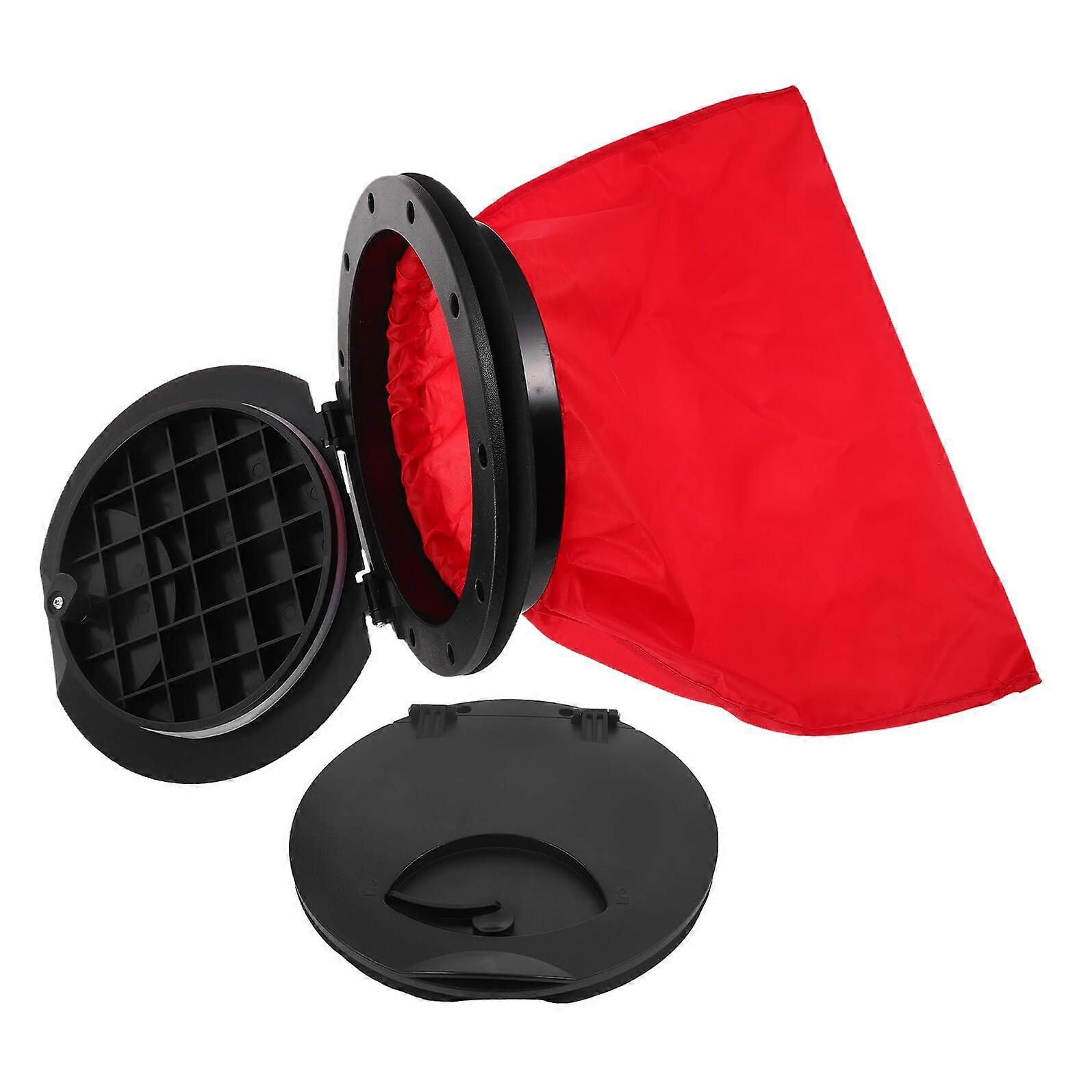 Storage Hatch Covers 2Piece Set With Sealing Dry Storage Bags Round Deck Plates