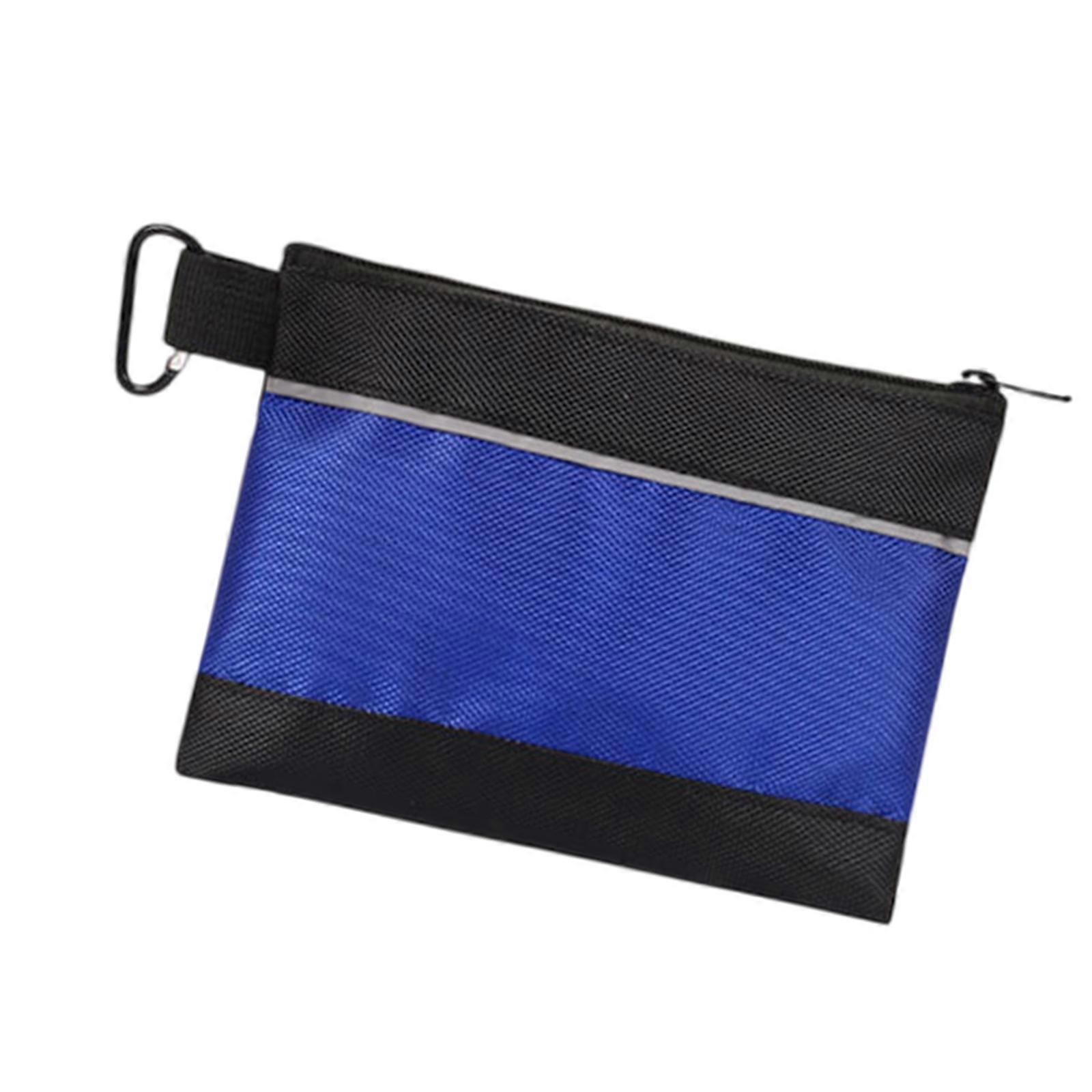 Oxford Cloth Electrician Zippered Tool Carriers Bag Multifunction Pouch for Organizing and Transporting Essential Tool  Small Size