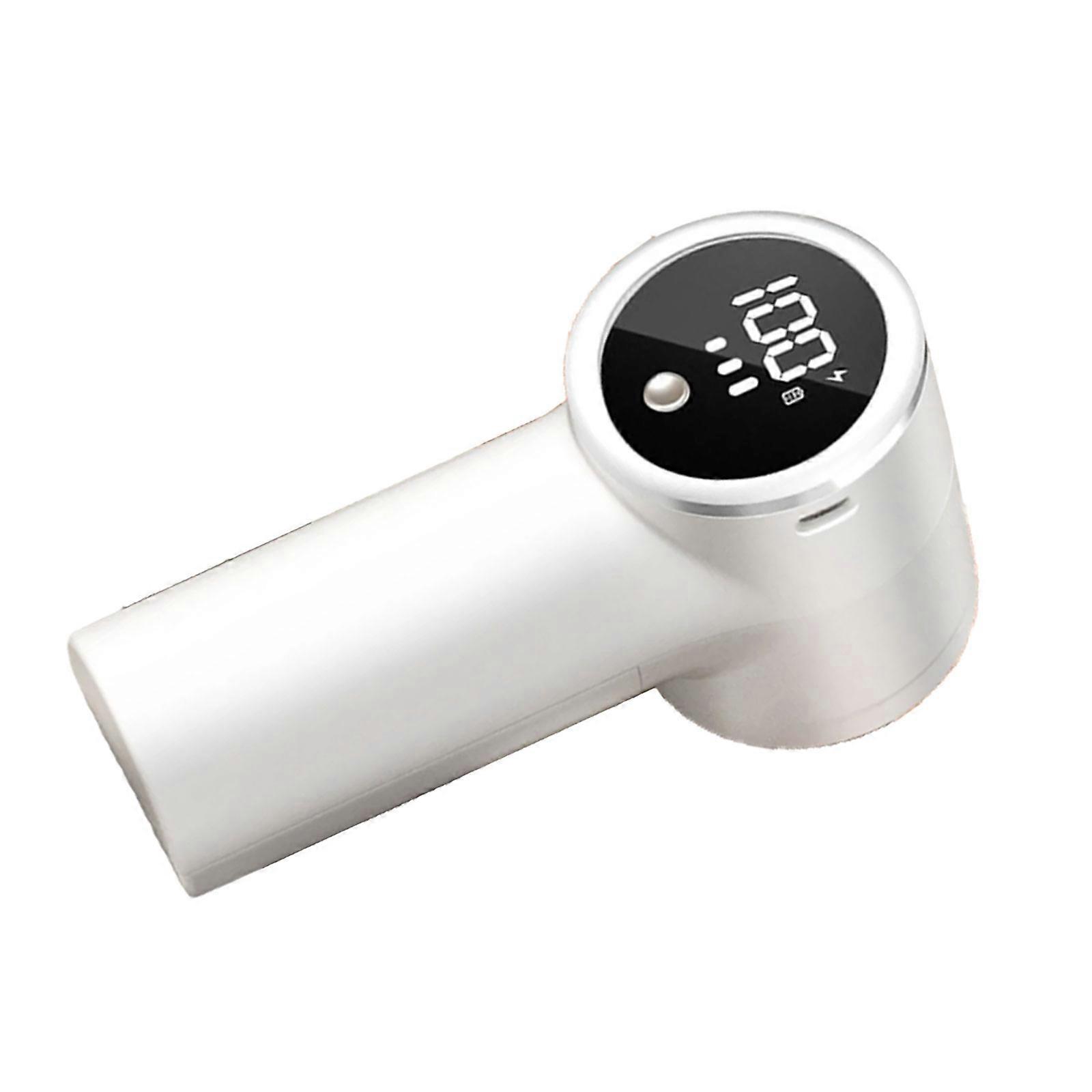 3 Speed Electric Lint Shaver Rechargeable Portable Lint Remover Strong Remover with LED Display for Clothes Sofa  White