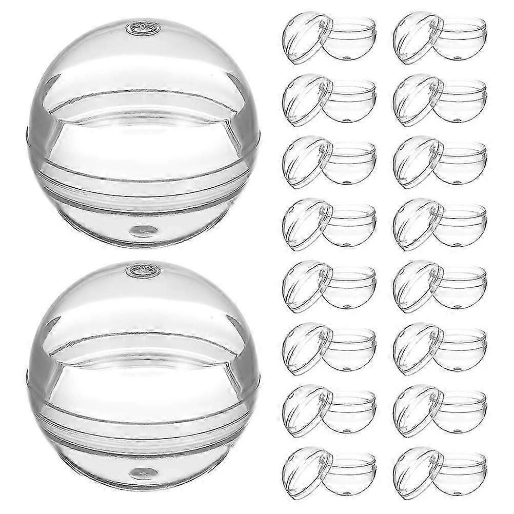 120-Pack 28mm Empty Vending Capsules for UK Party Favours and Toy Machine Refills