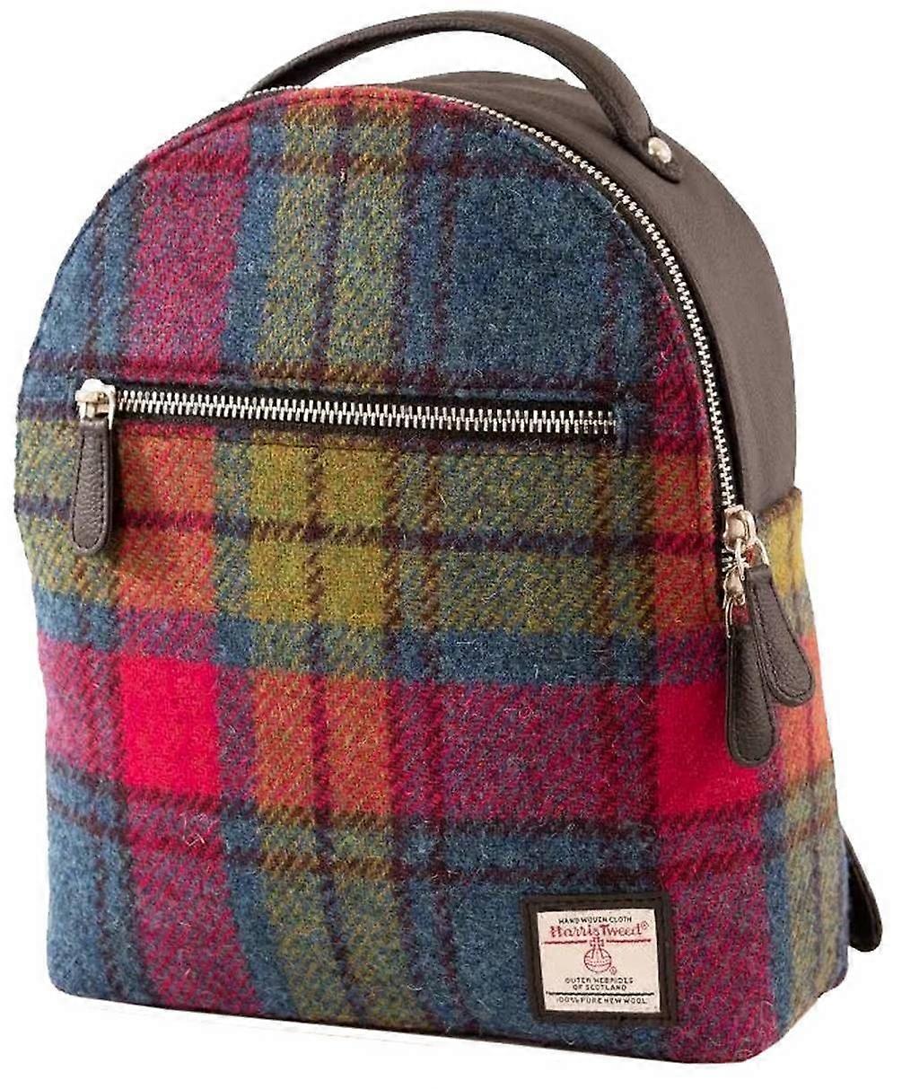 Maccessori Harris Tweed Backpack - Pink/Blue