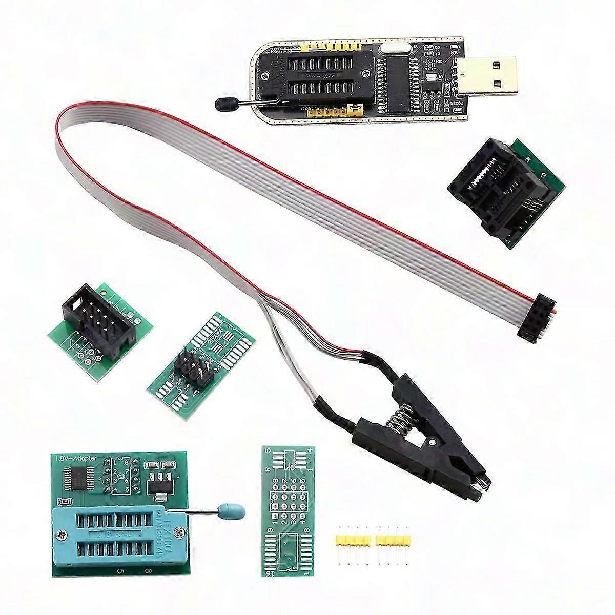 CH341A CH341B 24 25 Series EEPROM Flash BIOS USB Programmer Module