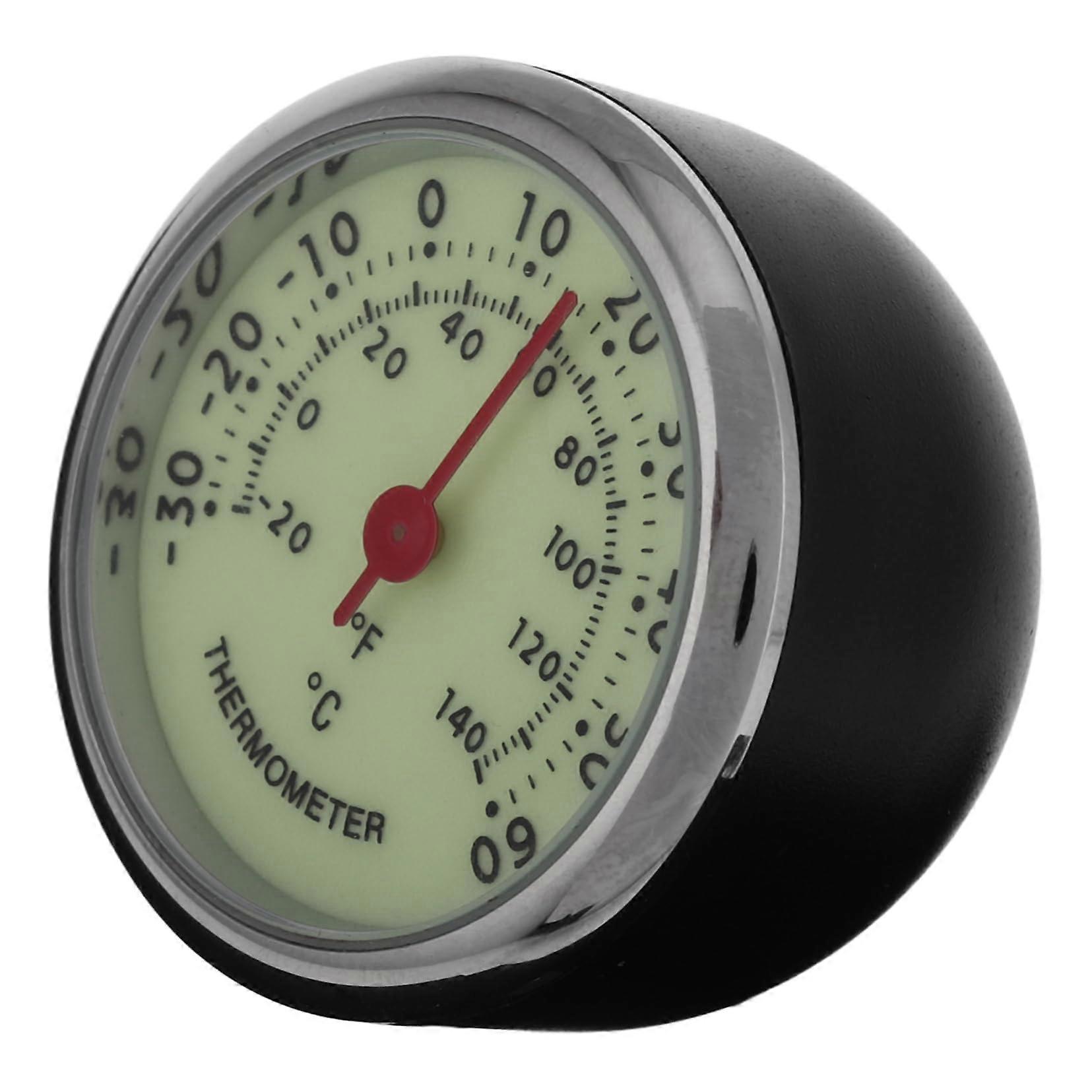 Digital Car Thermometer with Dual Sensor for Interior and Exterior Temperature Display