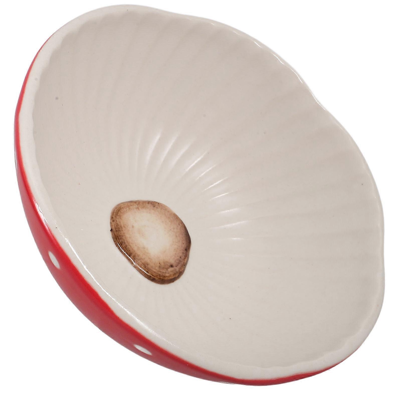 Ceramic Dessert Bowl Creative Shape Bowl Home Use Multicolor 1Set