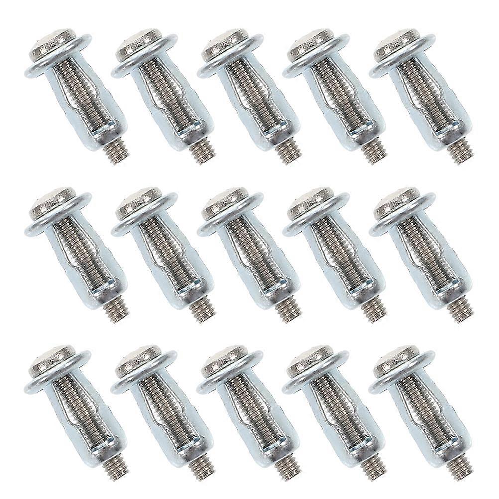 Female Threaded Inserts Nut Insert Fixing Nut Pendant Fixing Carbon Steel Galvanized 20Pcs Fixing