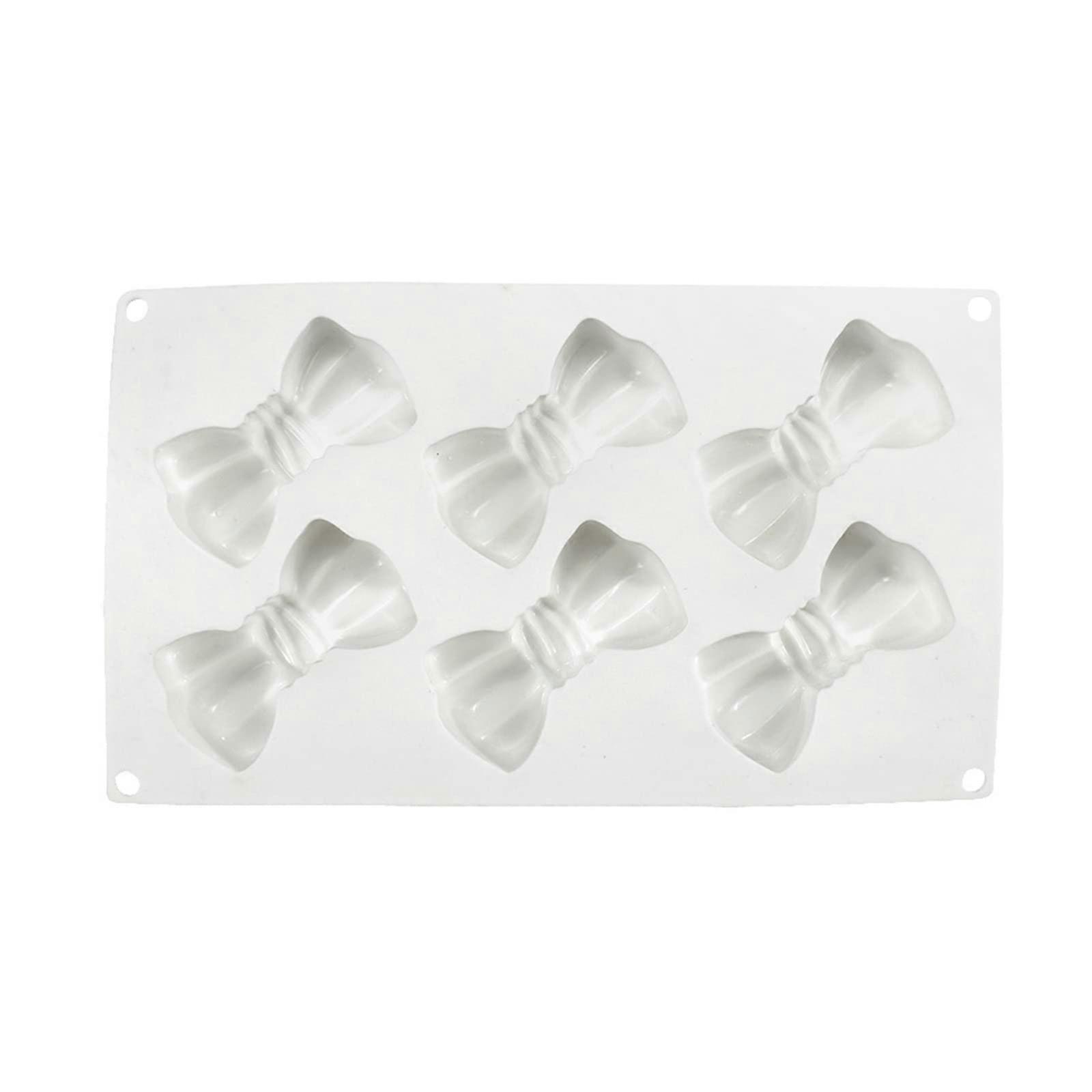 Silicone Baking Mold Nonstick Bowknot Design for Cake Decorating and Soap Making