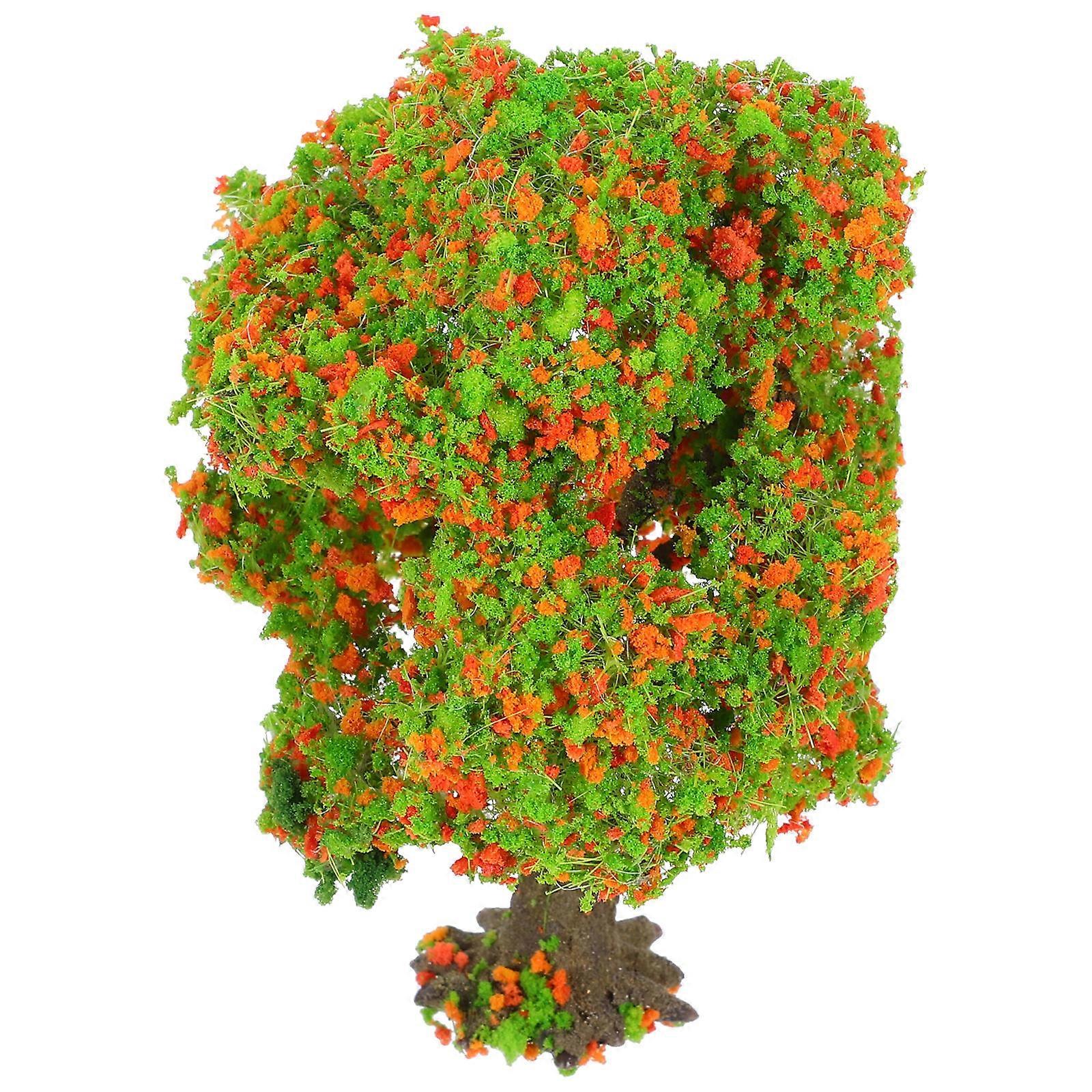 Simulated Plants Miniature Model Trees Decor for Micro Landscape