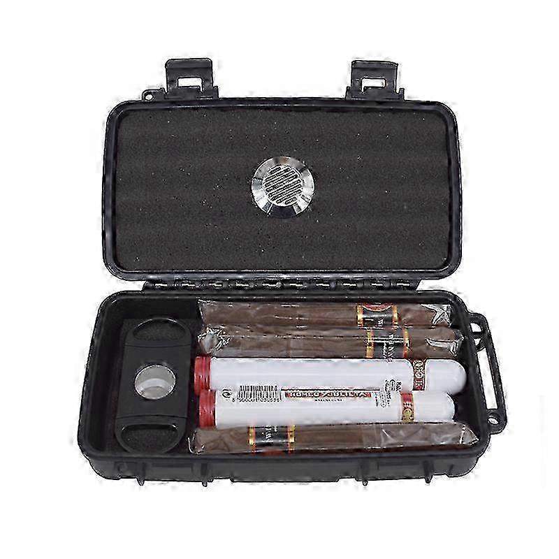 Travel Cigar Humidor Cigar Case w
