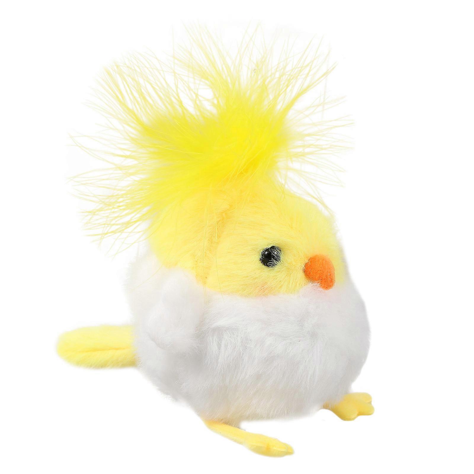 Stuffed Bird Doll Keychain Pendant Keyring Daily Use Multi PVC Decoration 1Set