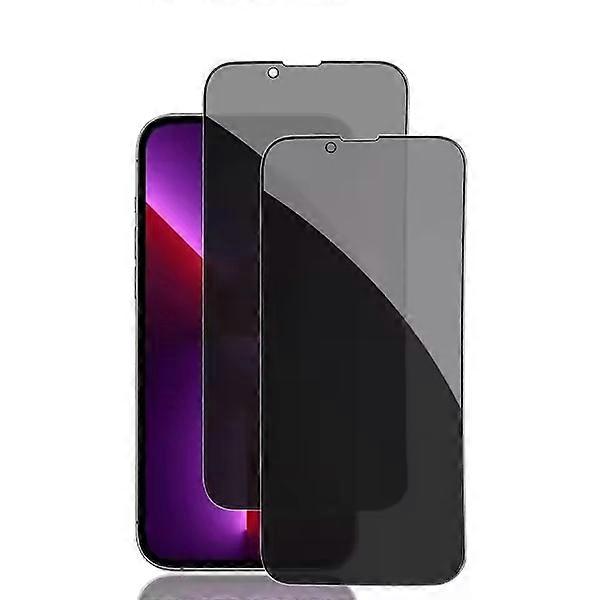2-Pack compatible with iPhone 16 Pro Privacy Tempered Glass Screen Protector