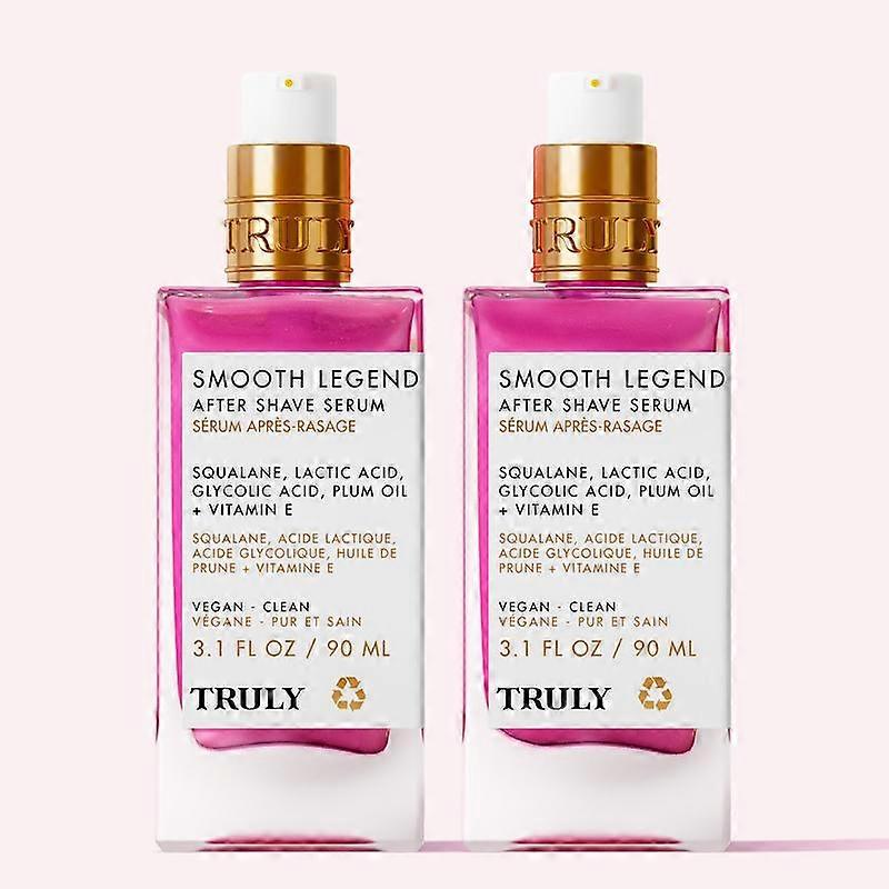 2-Pack Smooth Legend After Shave Serum �C Targets Ingrowns and Discoloration with Glycolic Acid & Squalane �C Calms Irritation and Redness �C B