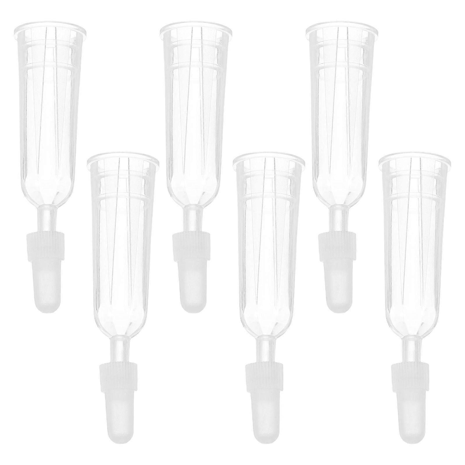 Transparent Ampule Applicator Tips for Liquids Dispensing 18 Pieces