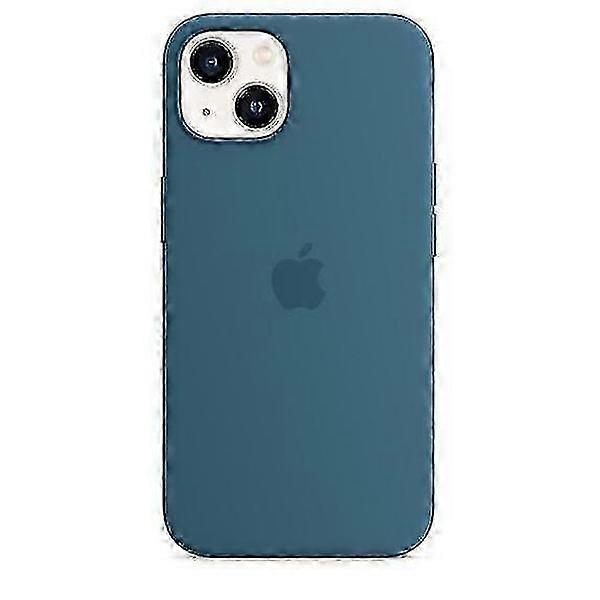 Silicone Case for compatible with iPhone 13 Blue Jay