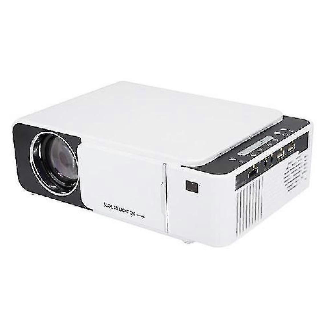 Multilingual Portable T6 Hd Led Projector, White, Standard Version T6 (480p)
