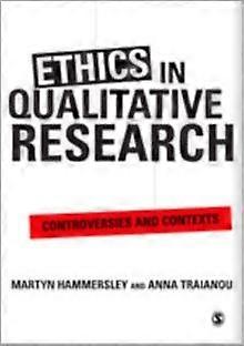 Ethics In Qualitative Research - Martyn Hammersley - Research methods: general - Sage Publications UK - Paperback