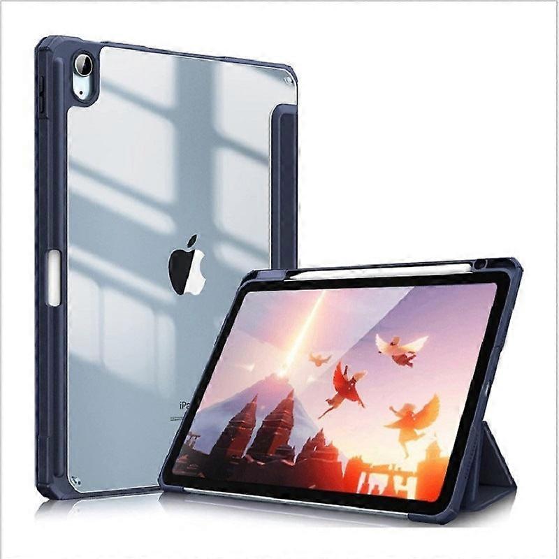 Stylish Case For Ipad 2022 Pro 10 Royal Blue Leather