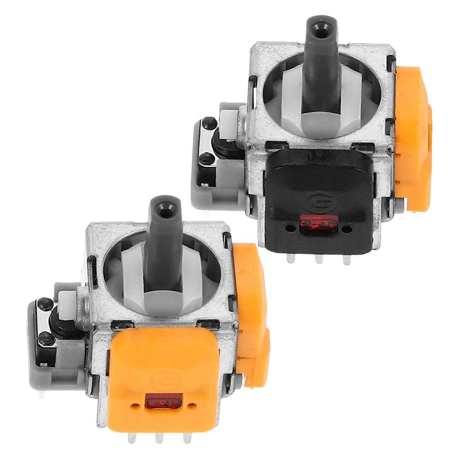 Hall-Effect Joysticks Replacement for Gaming Controller with 8Pcs Thumb Sticks