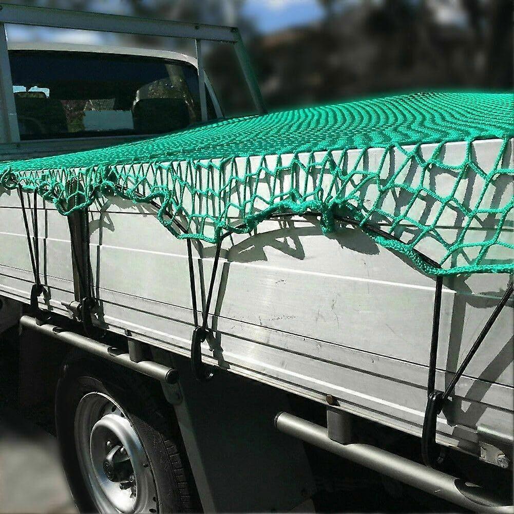 Heavy Duty Cargo Net for SUV Trunk with Exceptional Elasticity and Secure Mounting Design